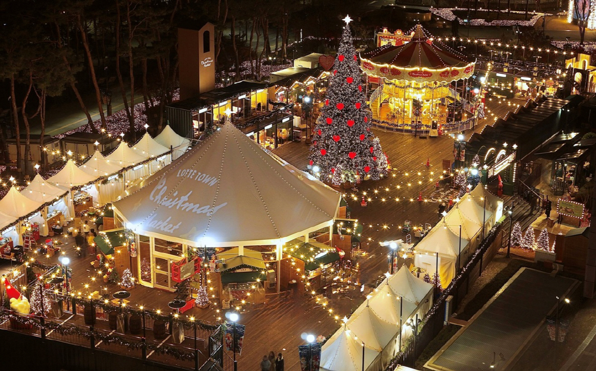 롯데호텔앤리조트, 롯데타운 크리스마스 마켓서 F&B 부스 운영