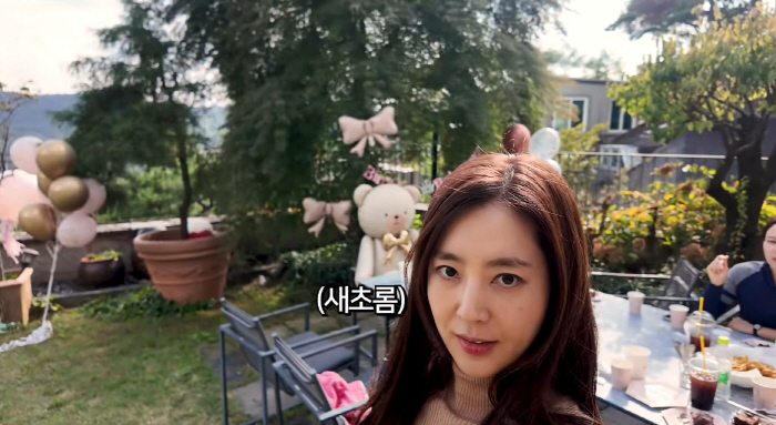 '차세찌♥' 한채아, '차범근 럭셔리家'서 딸 생일파티