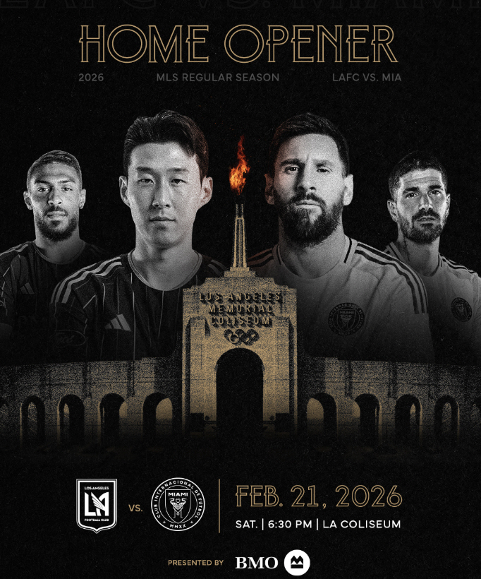 손흥민vs메시 정면충돌! 2026 MLS 개막전 빅매치 성사