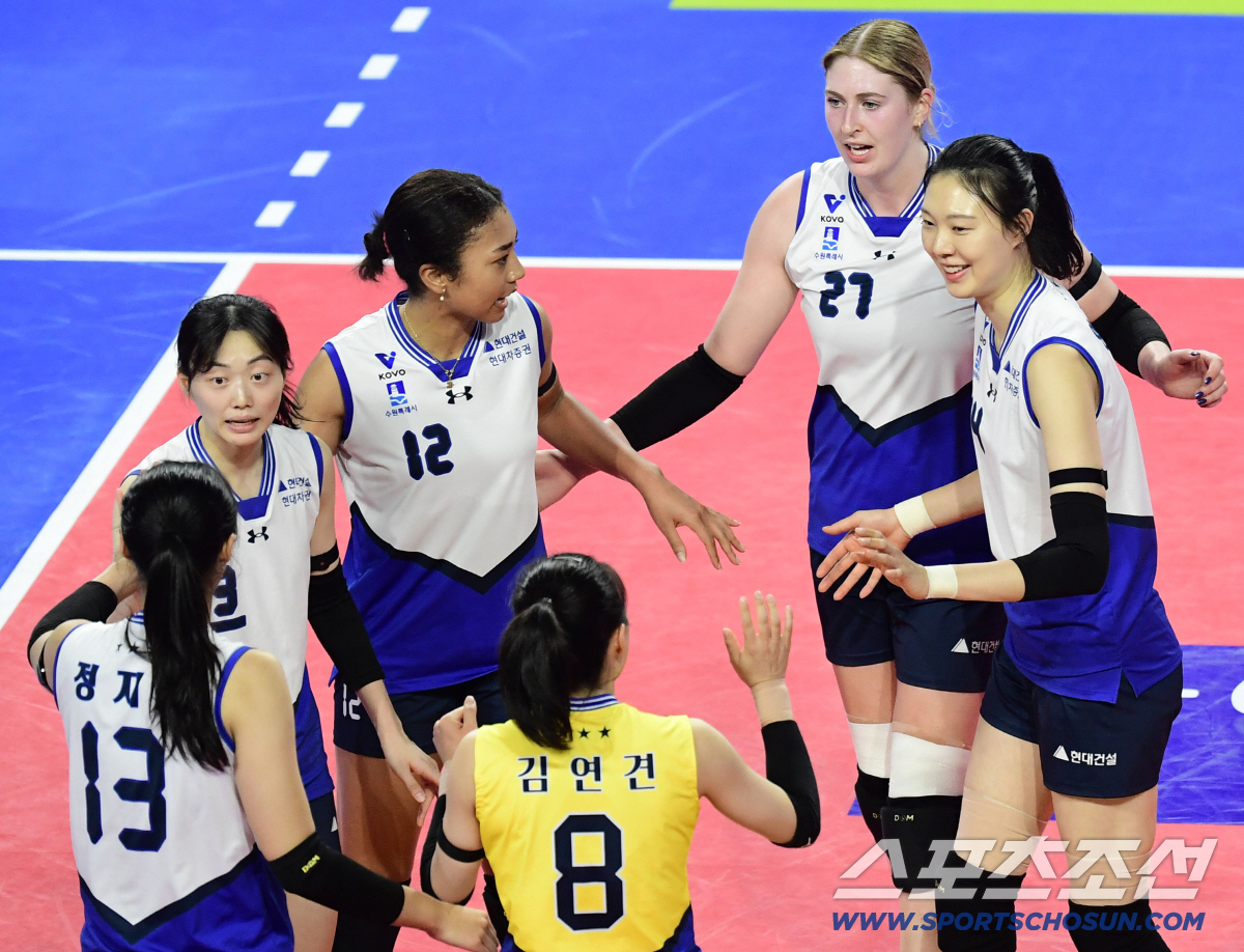 우승후보의 충격적 몰락! 절망의 7연패 → IBK기업은행, 현대건설에 0…