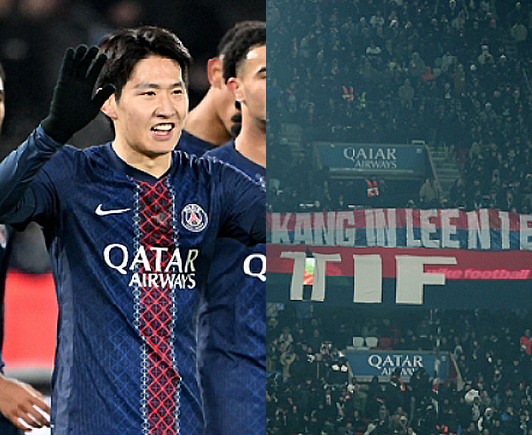 '이강인, 이 정도 사랑받고 있었어?' PSG 홈 관중석에 "아시아 NO…