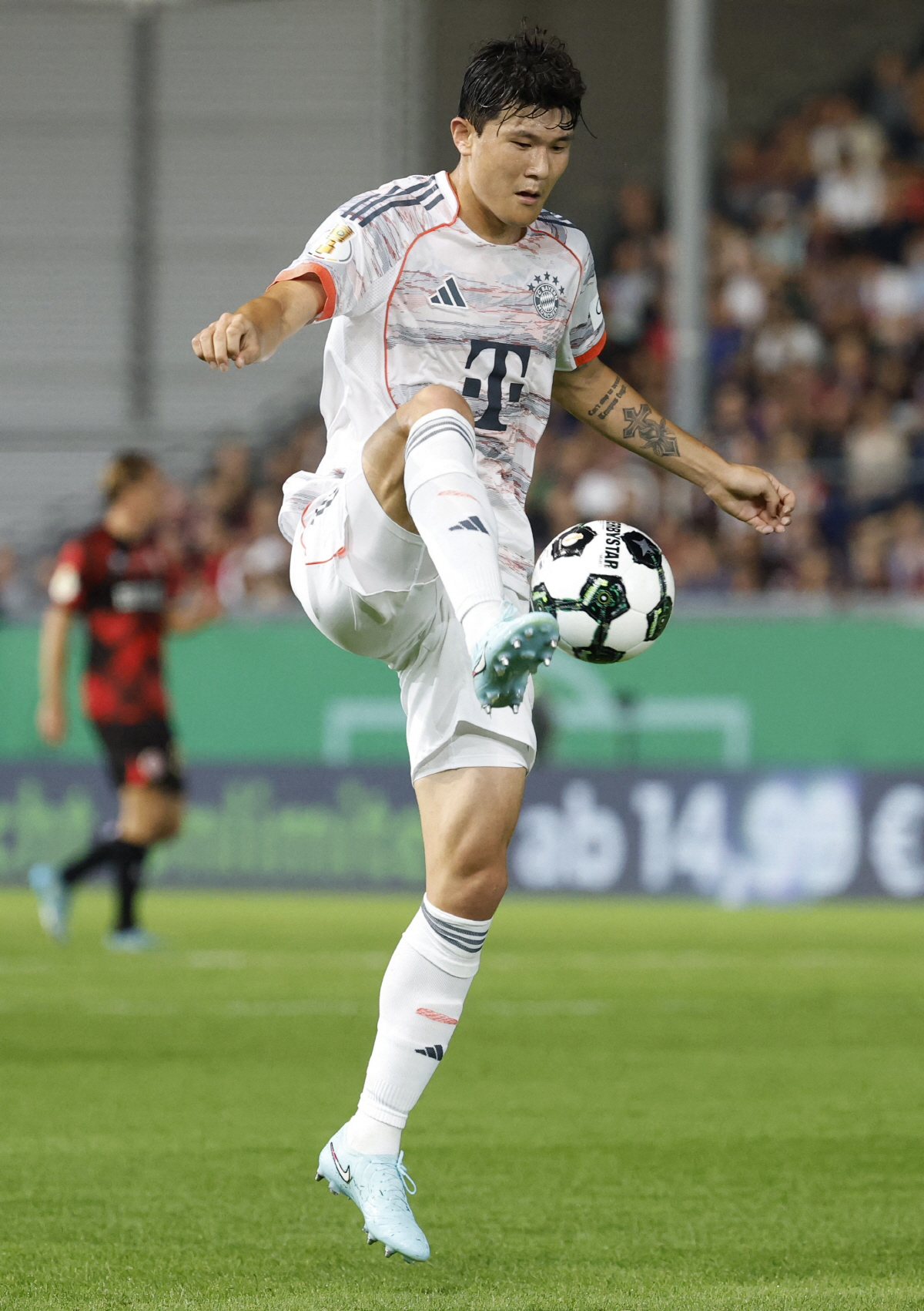 '뇌진탕 후유증은 없었다' 김민재, 갑작스런 출전에도 '만점활약'...바…