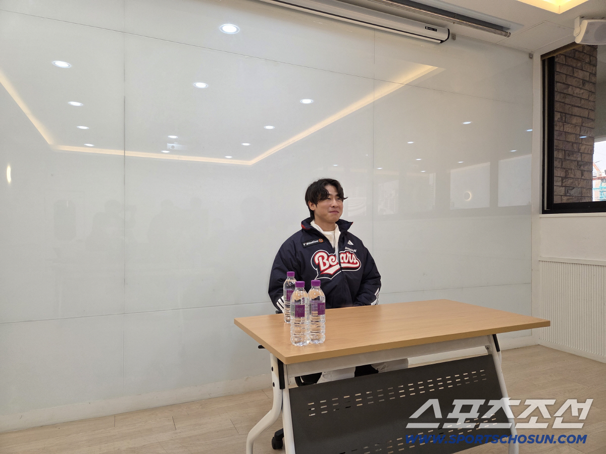 '이제 두산 선수' 박찬호, 마지막 양해 구했다 → "광주 첫 타석 내가…