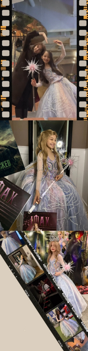 '박주호♥' 안나, 암 투병 중 딸 위해 드레스 제작..나은 '금발 변신' 깜짝