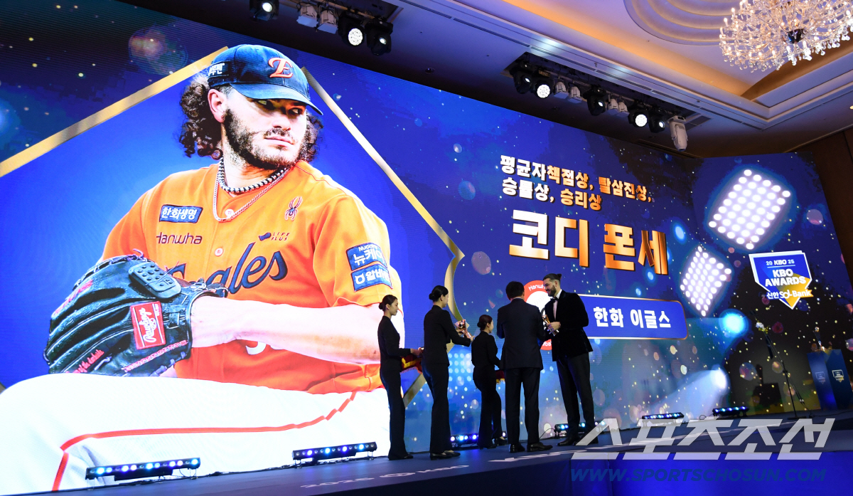 장종훈→구대성→류현진→폰세. 한화 외국인 최초. 19년만에 MVP 탄생.…