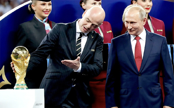 "러시아의 미친 계획" '월드컵 탈락' 중국 불러 2026년 '유사 월드…