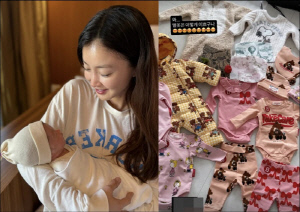 이시영, 이혼 후 둘째 출산에 선물 쏟아졌다 