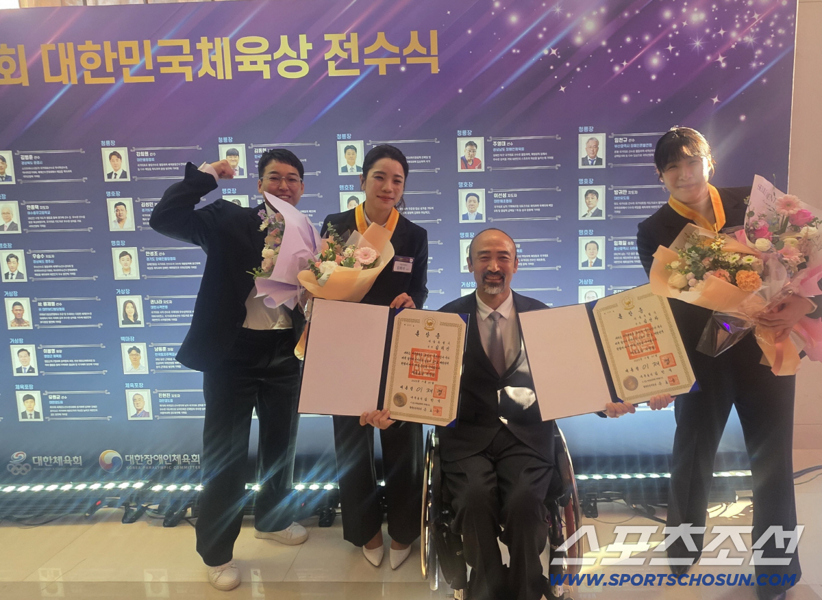 '불굴의 패럴림픽 영웅들' 청룡장X대한민국 체육상 받던 날의 기록