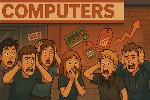 [AI픽] PC용 램·SSD 가격 폭등에 게이머들 '눈물'