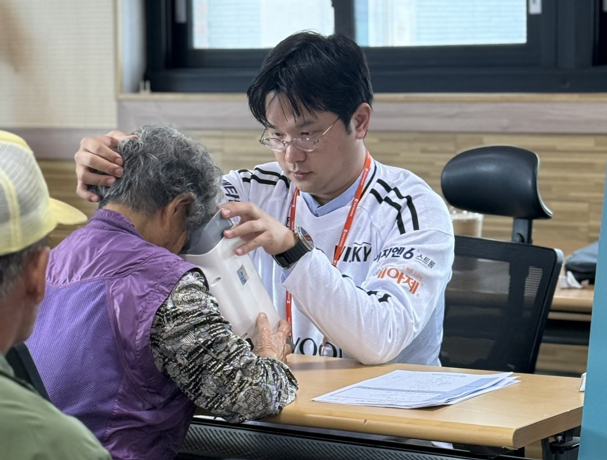 "디지털 헬스케어 의료봉사로 건강 격차 해소"…대웅제약, 홍천군서 AI·…