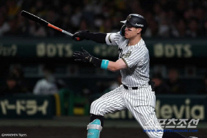 만장일치 6표가 부족했다…득표율 97% 40홈런 4번 타자 '베스트9' 입성, 한신 소속 7명 72년 만에 최다 수상[민창기의 일본야구]