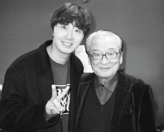 '하이킥 손자' 정일우, 故이순재 애도 "사랑합니다 할아버지"