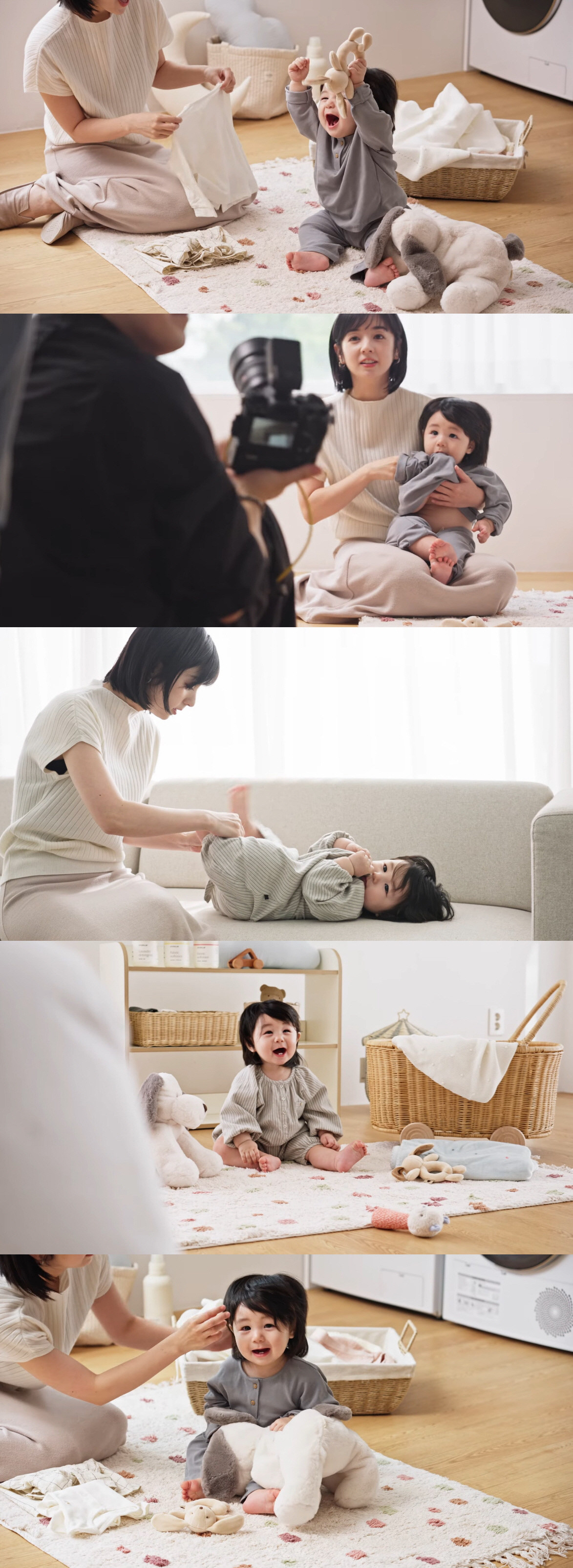 심형탁 子 하루, 광고 수입 5억 넘는 모델답네..촬영장서 '순둥이 미소…