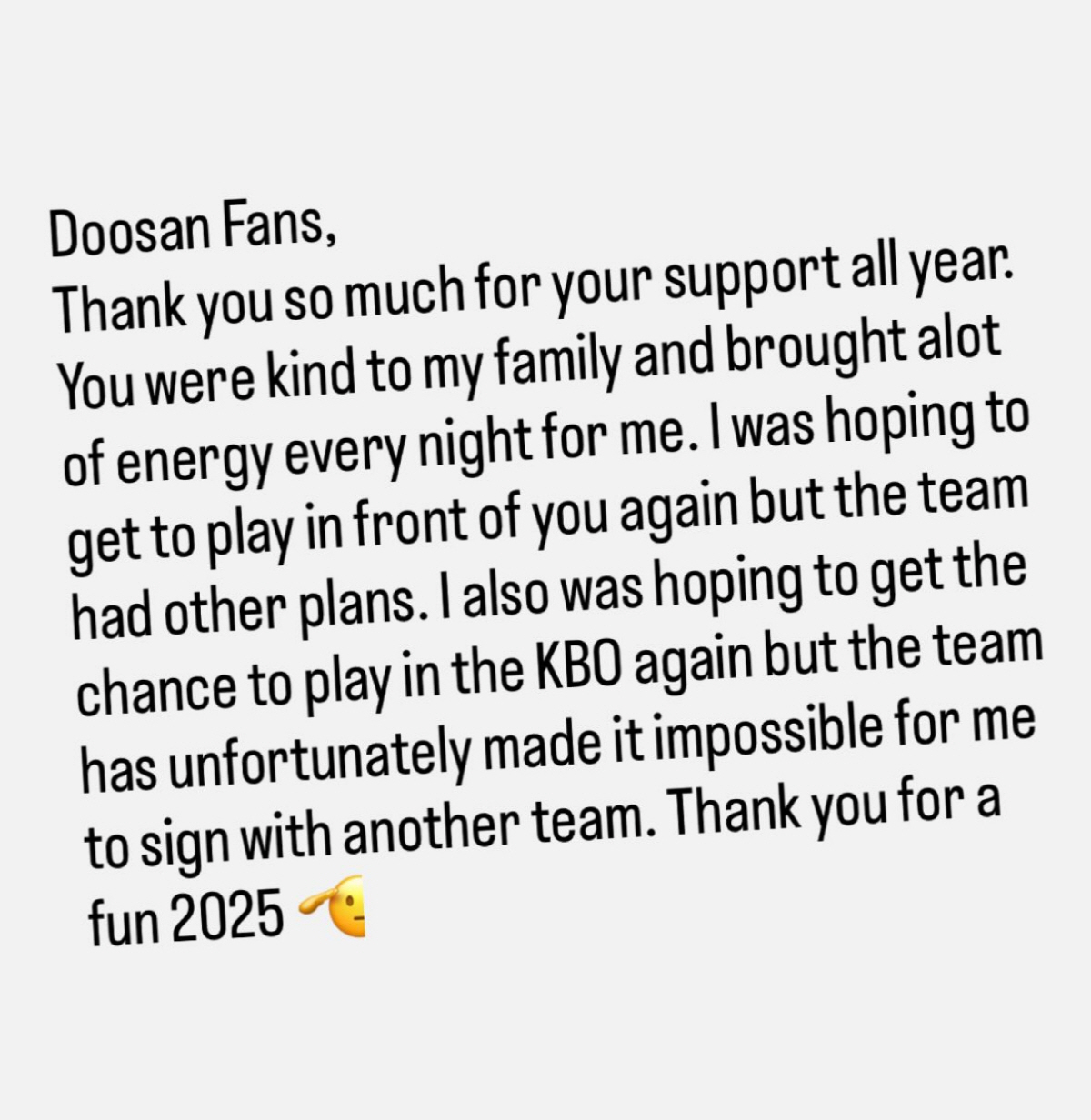 "KBO 다른팀 가고 싶었지만 계약 못하게…" 타팀 관심 받았는데, 재계…