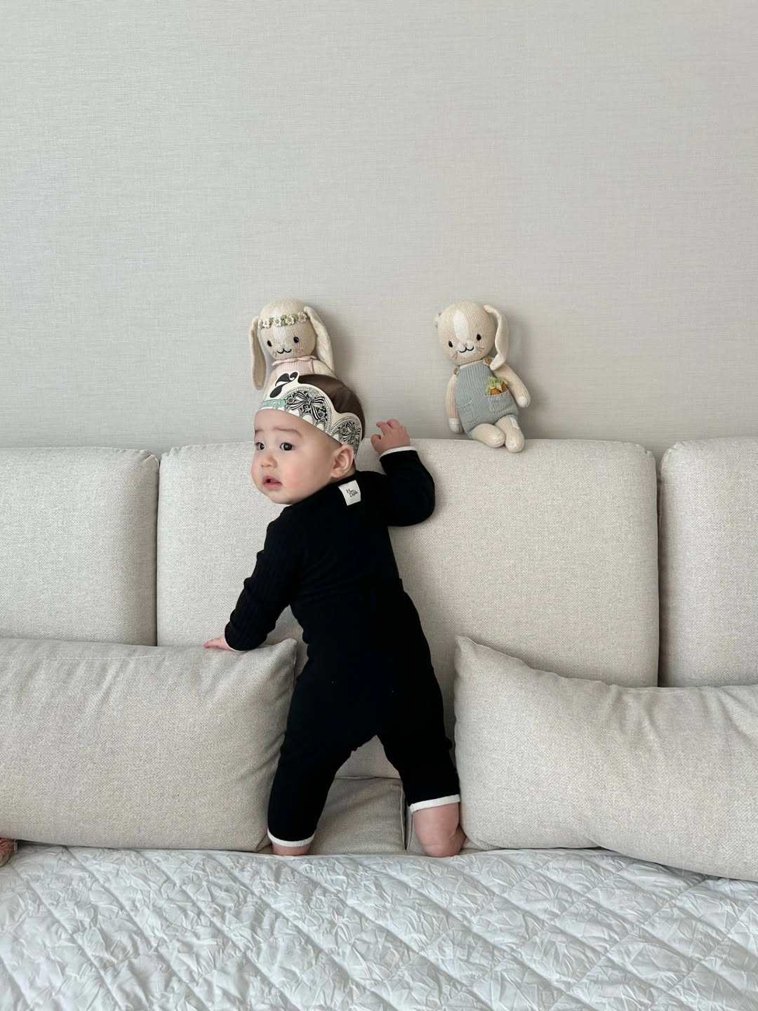 슬리피子, '189cm' 父 닮아 7개월에 '길쭉+큰 눈망울'..."상위…