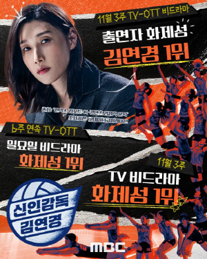 화제성 싹쓸이..'신인감독 김연경' 12월 7일 특별편성 [공식]