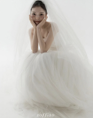 '결혼 D-3' 박진주, 이렇게 청순했나..예비남편♥도 놀랄 웨딩드레스 자태