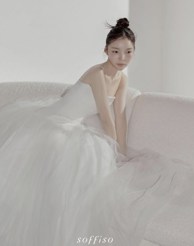 '결혼 D-3' 박진주, 이렇게 청순했나..예비남편♥도 놀랄 웨딩드레스 …