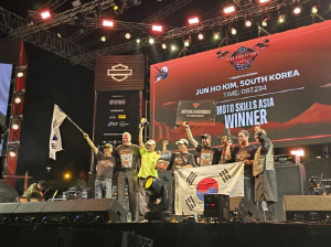 태국을 뒤흔든 한국의 쾌거…김준호 선수, 초대 ASIA HARLEY DAYS 모터 스킬 대회 우승