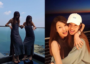 '62세' 황신혜, '26세' 모델 딸에 밀리지 않은 '몸매 미모'...