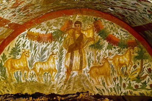 튀르키예 이즈니크에서 '선한 목자 예수' 그려진 무덤 발견