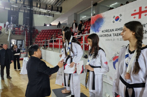 조지아 주재 한국대사관 제1회 대사배 태권도대회