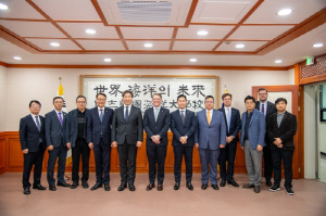 美한화쉬핑 경영진, 한국해양대 방문…해양인력 양성 논의