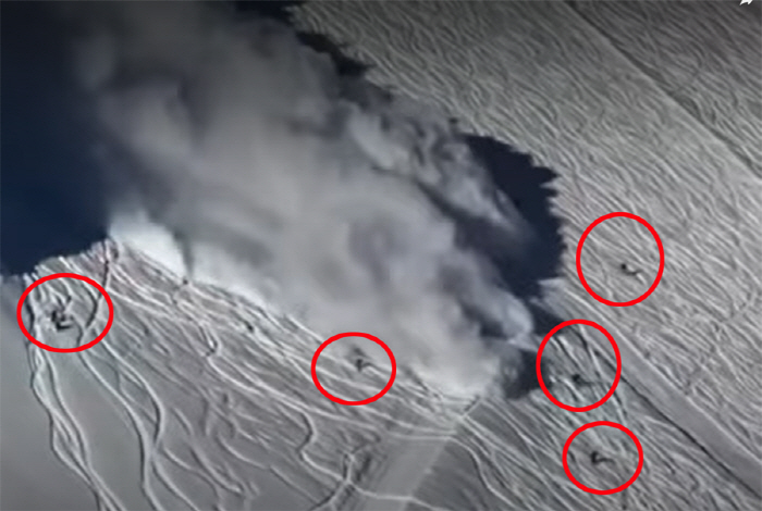 오스트리아 최대 스키 리조트서 대규모 눈사태…수십 명 휩쓸려 수색 진행 …