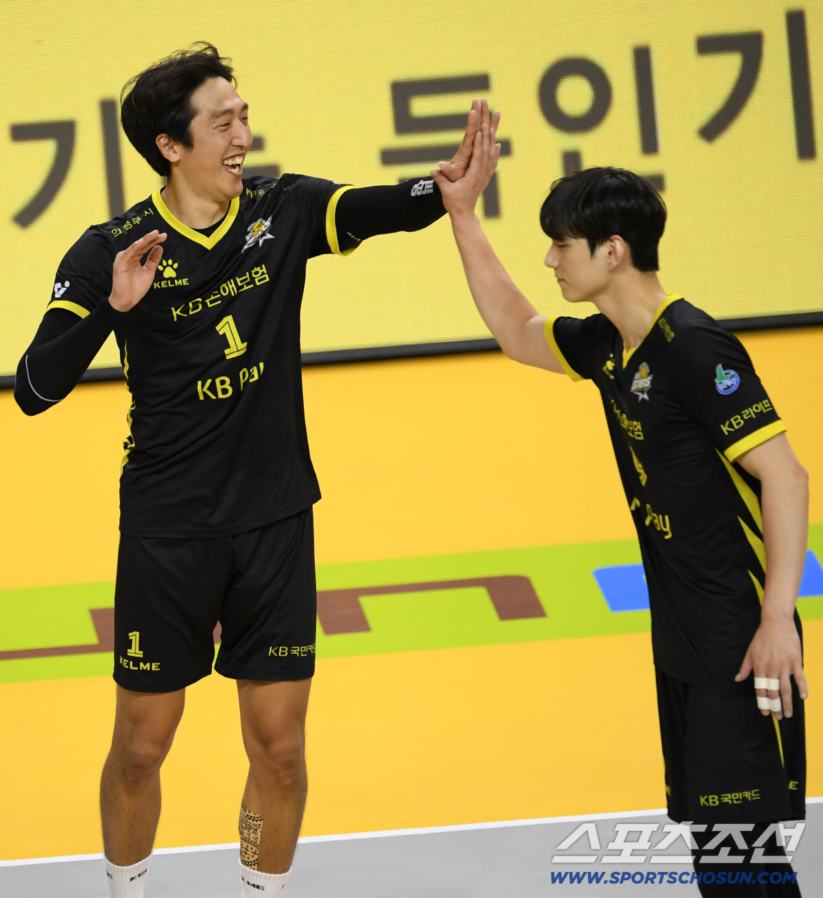 [포토] 차영석-임성진, 블로킹 성공