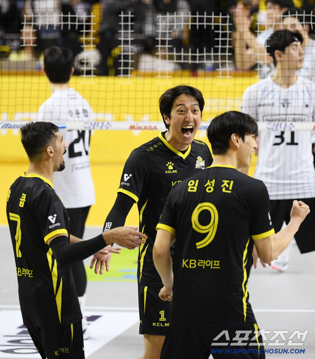 [포토] 야쿱-차영석-임성진 '셧아웃 노린다'