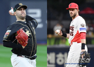 '10승 가능' 헤이수스, '35홈런 괴력' 위즈덤 시장 나왔다...KBO 재취업 가능할까