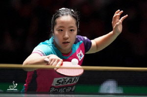 '신유빈 출전' 한국 탁구, 혼성단체 월드컵서 대만에 8-6 역전승