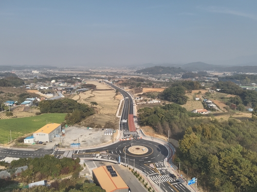 충남도, '고암∼역재 지방도 609호선' 개통