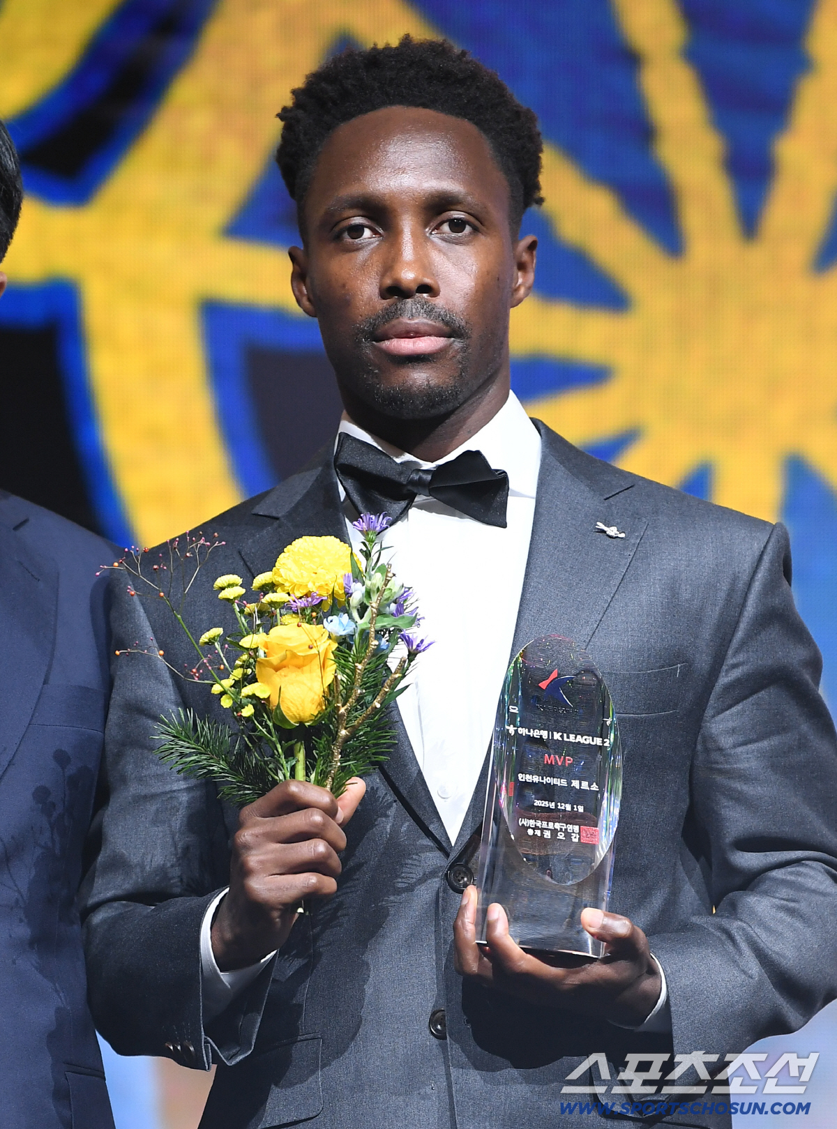 [포토] K리그2 MVP에 뽑힌 인천 제르소