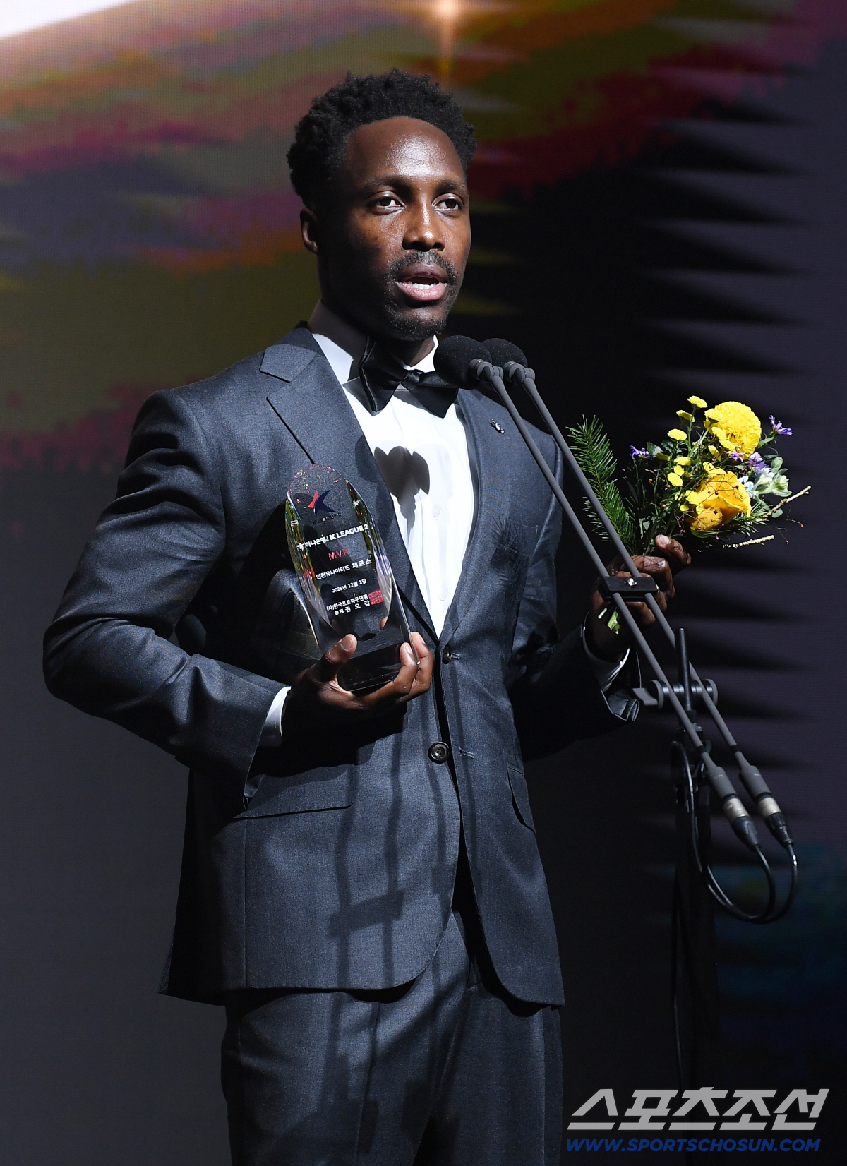 [포토] K리그2 MVP에 뽑힌 인천 제르소