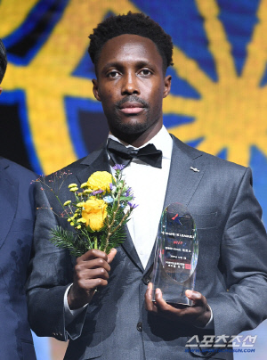 'K리그2 최고의 별' 제르소의 쿨한 소감 