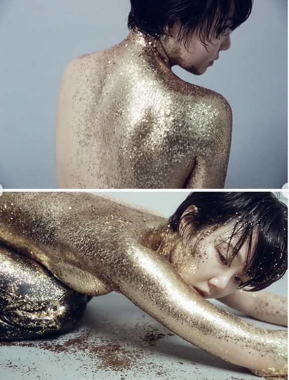 "이경실 딸 맞아?"…엄마도 놀랄 상탈 파격 화보 "금가루 부족했다"