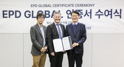 현대로템, GTX-A 철도차량 국내 첫 환경성적표지 글로벌 인증