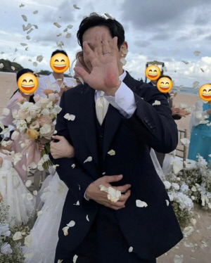 온주완♥방민아, 발리 해변서 '비밀 결혼' 현장…철통보안 드디어 뚫렸다[SC이슈]