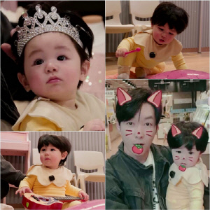 심형탁 子 하루, '광고 수입 5억' 이유 있네...생후 300일 '왕자님 비주얼' ('슈돌')
