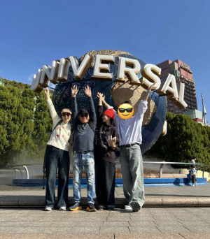 박미선, 유방암 투병 중 가족들과 日 여행 