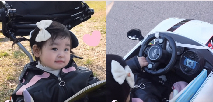 박수홍 딸 재이, 13개월에 광고만 17개...부 쌓고 '내돈내산' 차 …