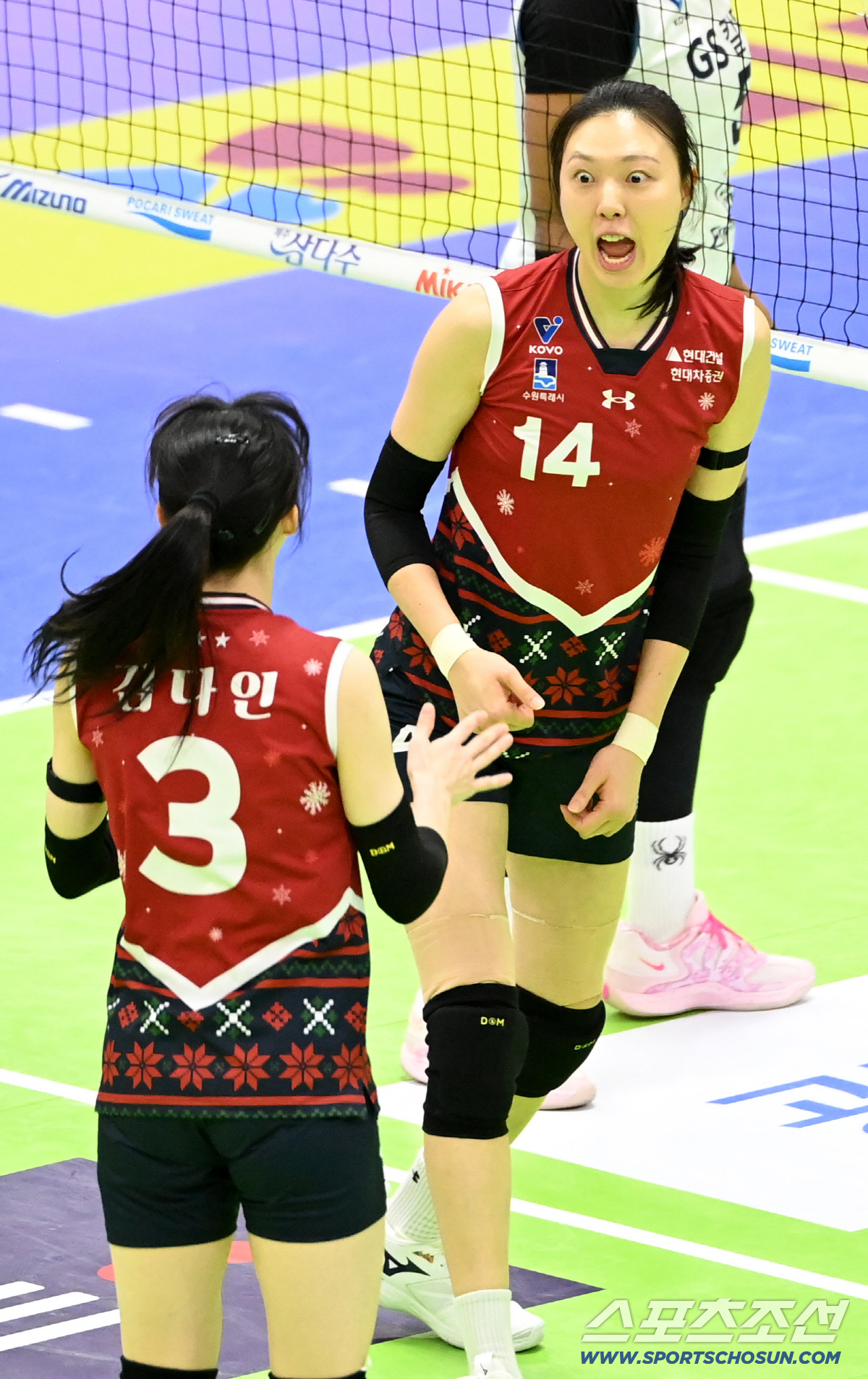 [포토] 눈 커진 양효진, 다인아 봤지?