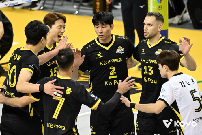 전쟁같았던 현대캐피탈전, 이틀밖에 못쉰 여파였나...KB손해보험, 한국전력에 '충격 셧아웃패' [의정부 현장]