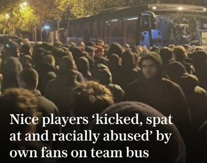 "팬들인가, 깡패인가" '이강인 무대' 프랑스서 벌어진 충격 사건.."선…