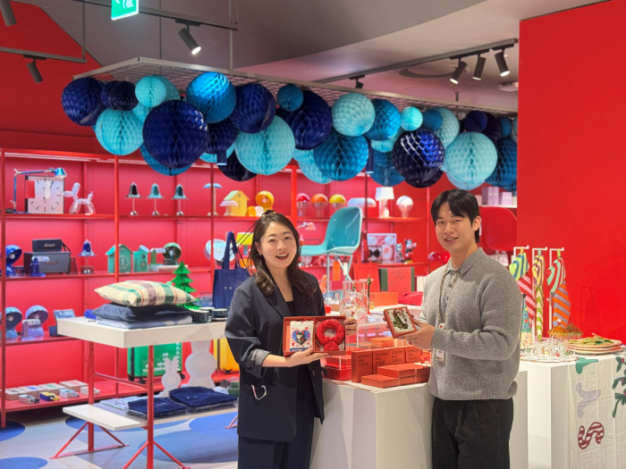 롯데백화점 더콘란샵, 잠실 에비뉴엘서 '크리스마스 하우스' 팝업 운영