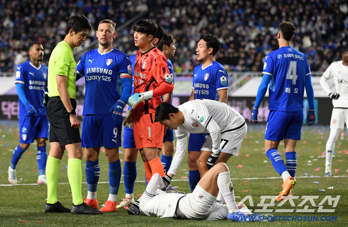 명가 재건 또 빨간불! 'K리그2 최강 화력'이 'K리그1의 벽'에 막혔…