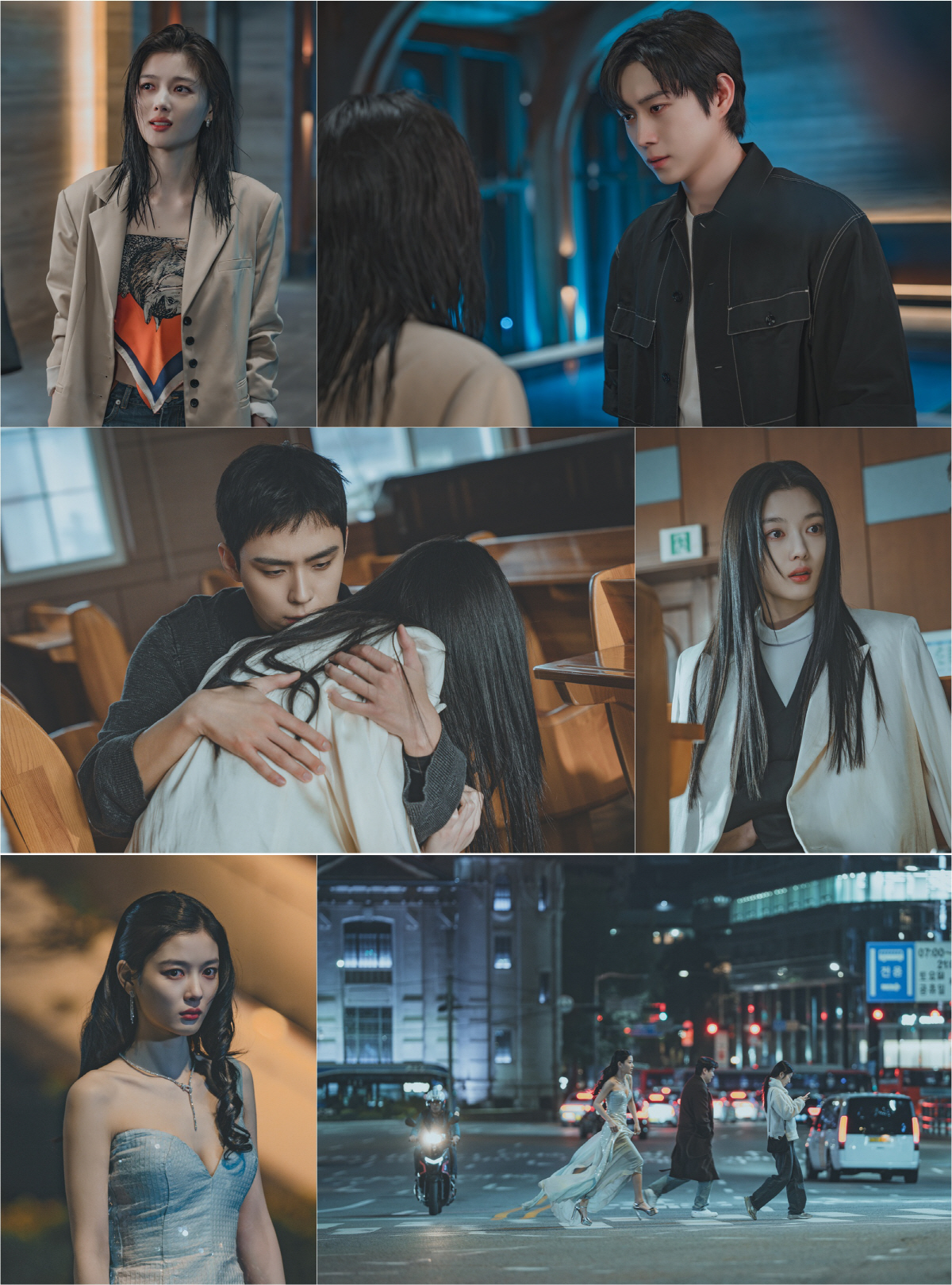 드레스 입은 김유정, 한밤의 질주..♥홍종현 벗어나 또 생존할까('친애하…