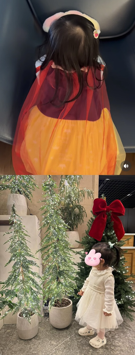 이병헌♥이민정 딸, 드레스 공주병 제대로 왔다..백설공주 변신해 인형과 …