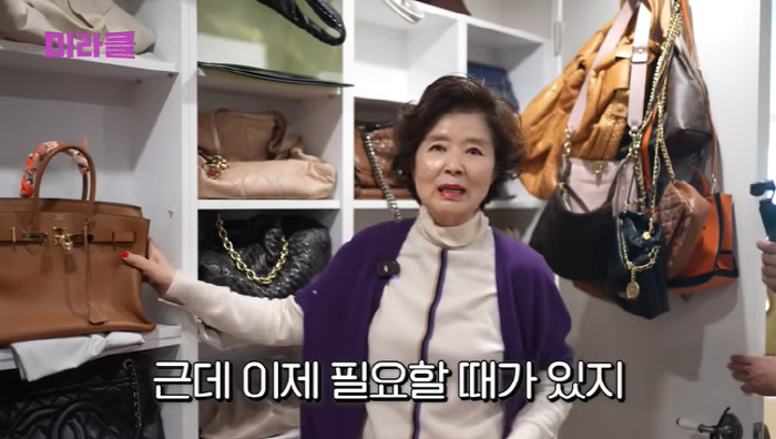 '73세' 윤미라, 집안 가득 채운 명품백 공개 "외로울 때마다 쇼핑하는…